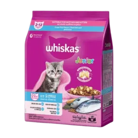 WHISKAS JUNIOR OCEAN FISH FLAVOUR 1.1KG