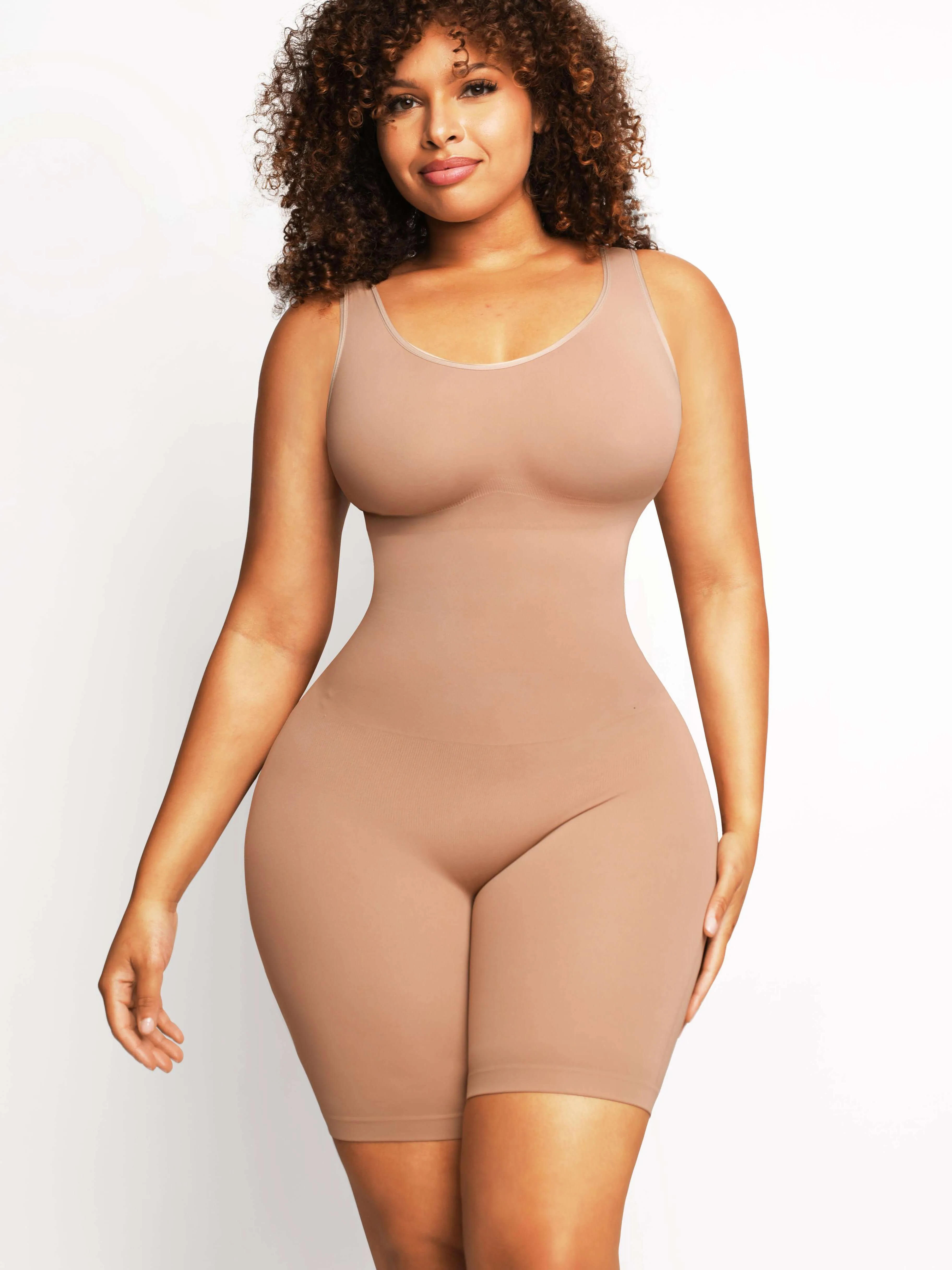 Wholesale🌿 Eco-friendly Seamless Outerwear Jumpsuit Shapewear