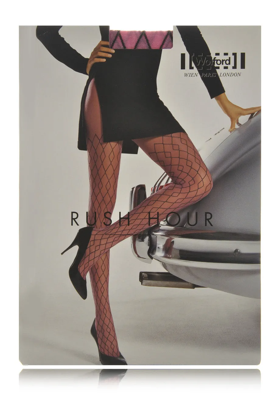 WOLFORD RUSH HOUR Diamond Sahara Black 9841 Tights