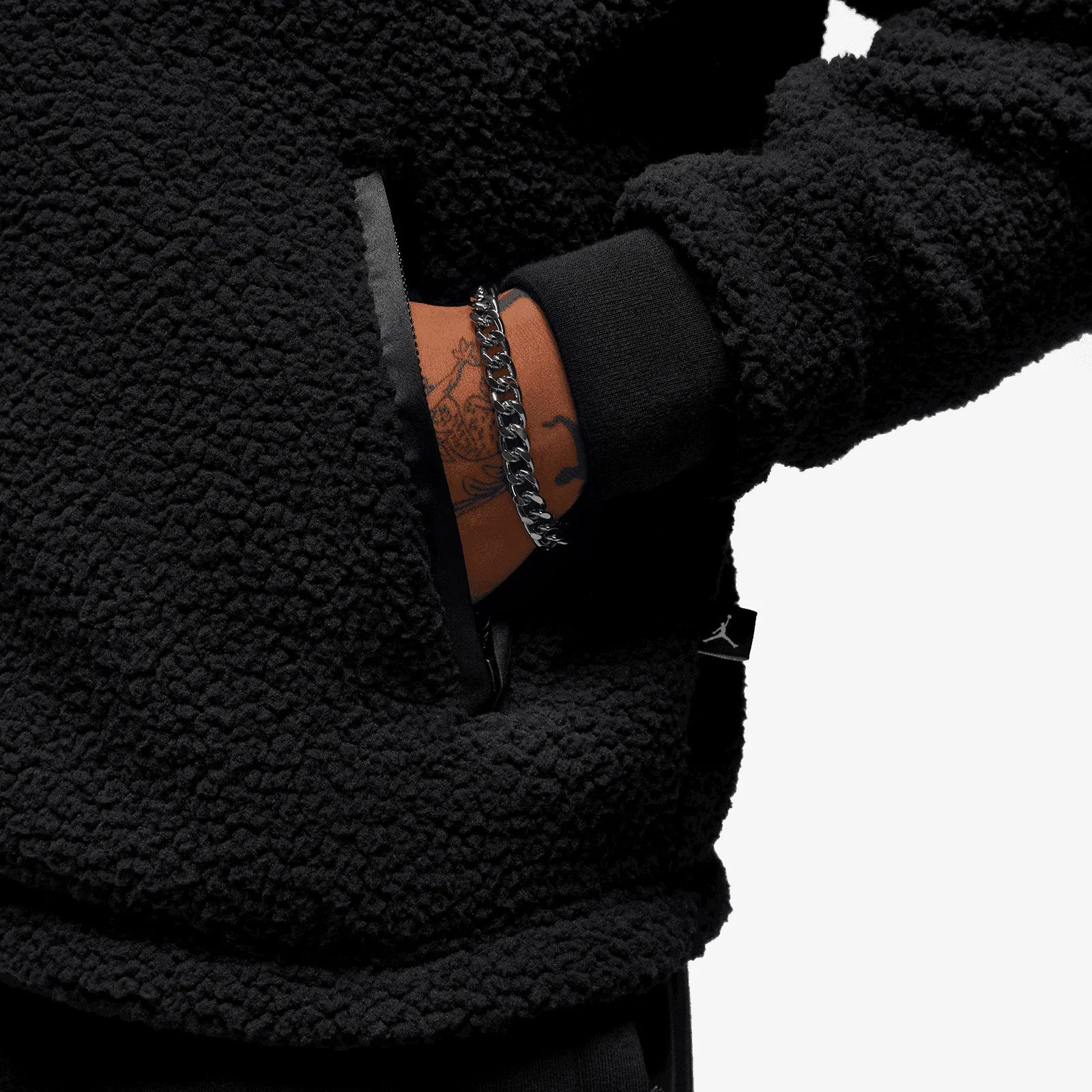 Zion Fleece Jacket - Black